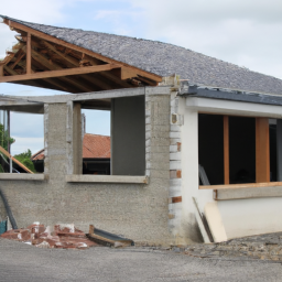 Extension de maison avec chambre d'amis Franconville